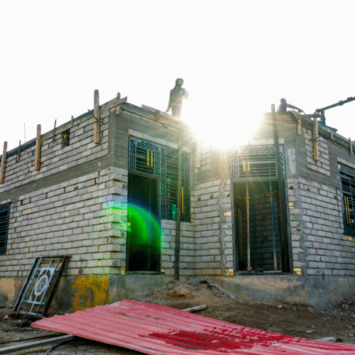 Des réparations de logements 