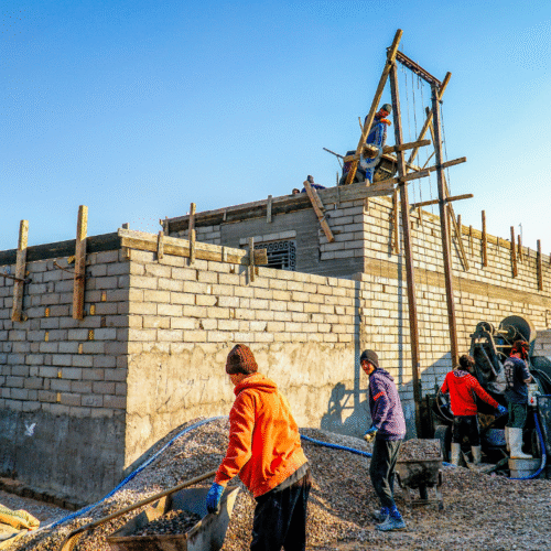 Du matériel de chauffage